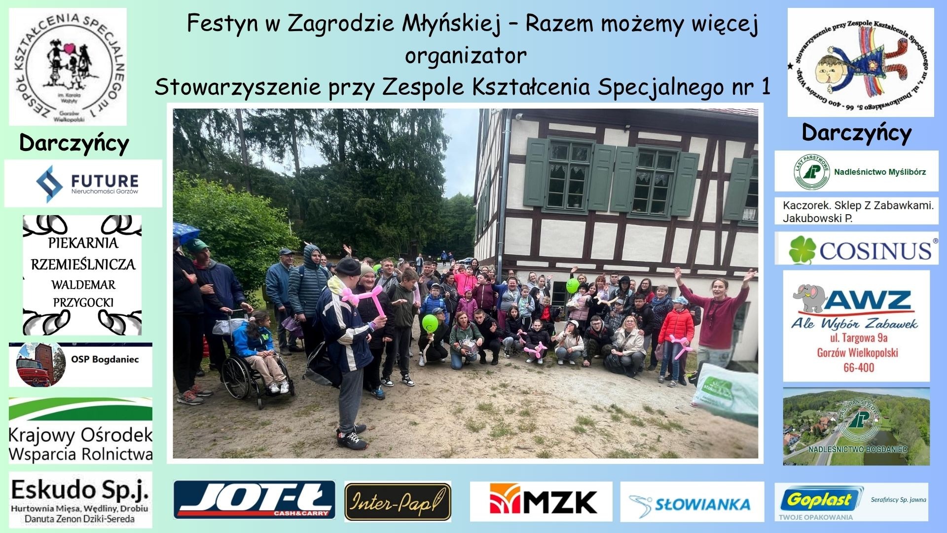 🎉 Festival at Zagroda Młyńska – Together We Can Do More! 🎉