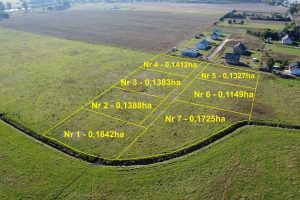 Atrakcyjne działki w Borku 11-18ar