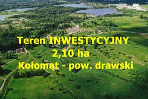 Teren inwestycyjny na pojezierzu drawskim